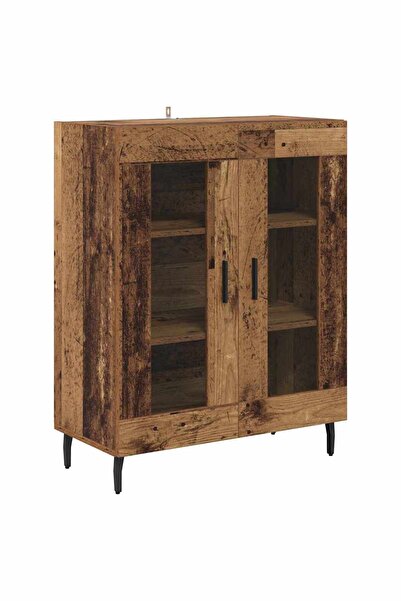 vidaxl Bufet Lemn Vechi 69,5 x 34 x 90 cm Lemn compozit