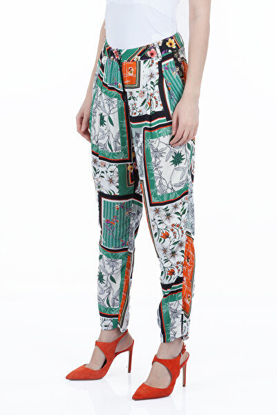 FIRST STYLE Women's Colorful Turkish Pants