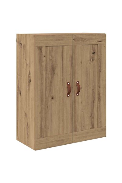 vidaxl Dulap montat pe perete Stejar Artizanal 69,5 x 34 x 90 cm