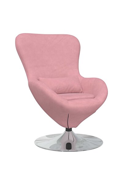 vidaxl Egg armchair Pink Velvet