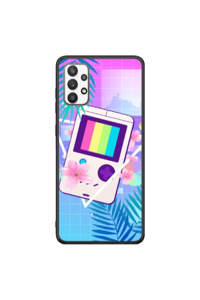 Other Samsung A32 5G Triangle game Black Glossy Θήκη