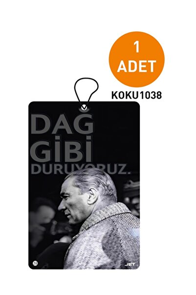 JR Jetreklam Atatürk ve Dağ Gibi Duruyoruz Yazılı Özel Tasarımlı Dekoratif Ot...