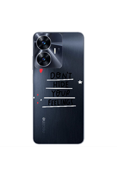 Other Realme Note 50 Dont Hide Your Feelings Transparent Silicone TPU Θήκη