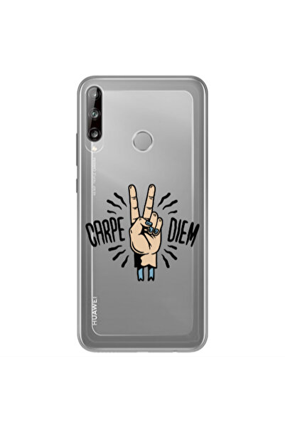 Other Huawei P40 Lite E Carpe Two Diem Transparent Silicone TPU Θήκη