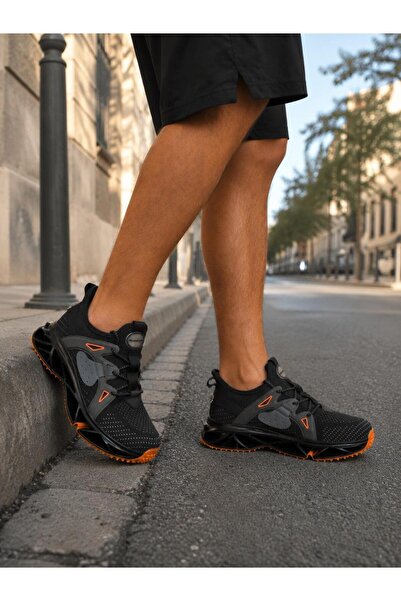 MODAONN Nefes Alabilen Triko Dokusu ve Modern Tasarımıyla Erkek Sneaker