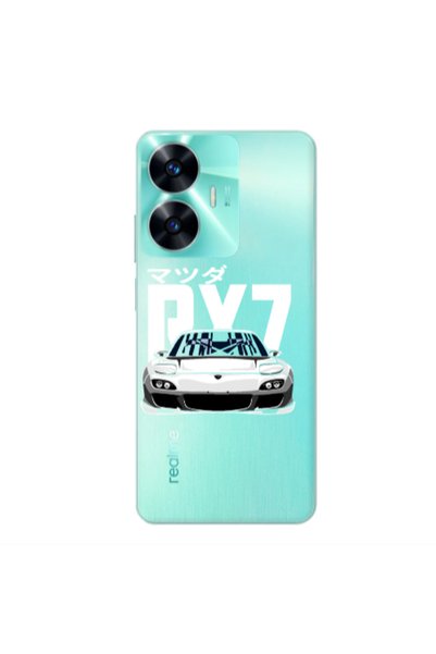 Other Realme C55 Car Rx7 Transparent Silicone TPU Θήκη