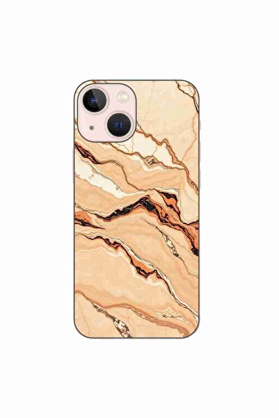 OEM Husa compatibila cu Apple iPhone 13 Mini Silicon Gel Tpu Model Desert Sto...