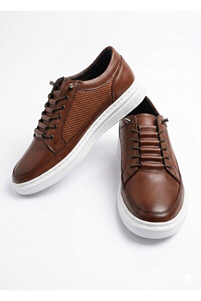 GENCTANİR SHOES Jules Mat Deri Akıllı Bağcıklı Klasik Erkek Ayakkabı