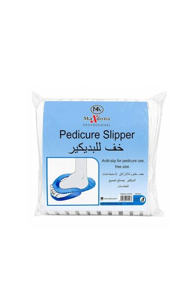 MAXDONA Disposable Pedicure Spa Slippers, One Size Fits Most, Non-Slip, Profe...