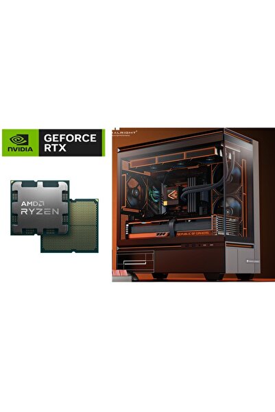 Other جهاز كمبيوتر للألعاب مع معالج AMD Ryzen 5 7600، لوحة أم ASUS A620M، بطا...