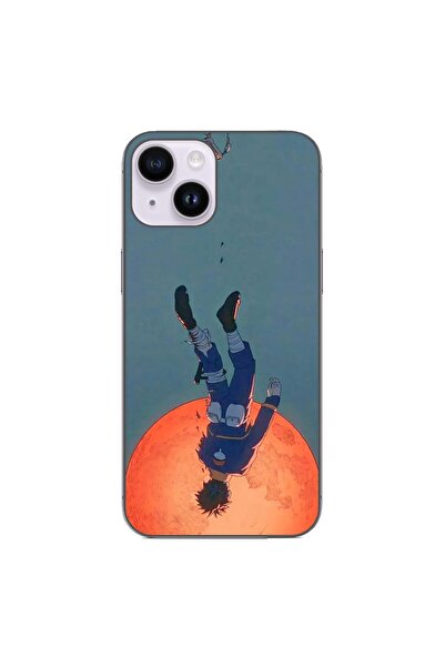 OEM Case compatible with Apple iPhone 15 Silicone Gel Tpu Obito Uchiha Pattern