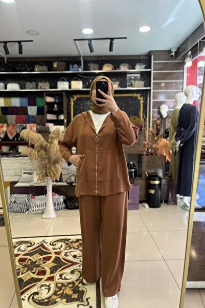 HÜMEYRA BUTİK Kangaroo Pocket Tensel Set