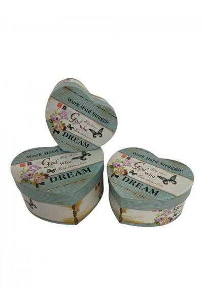 OEM Cutii Carton Inima 3/Set Model 002