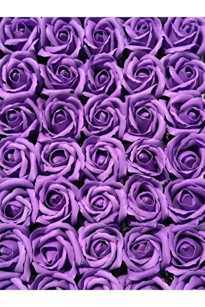 OEM Trandafiri De Sapun Premium Parfumati 5cm 50cap Medium Purple