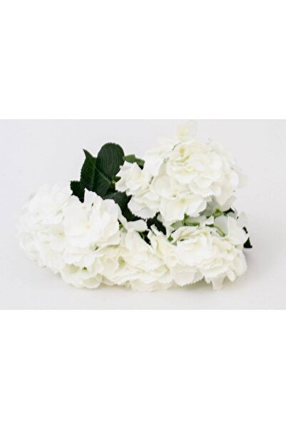 OEM Flori Artificiale Buchet Hortensie 5 Flori Alb