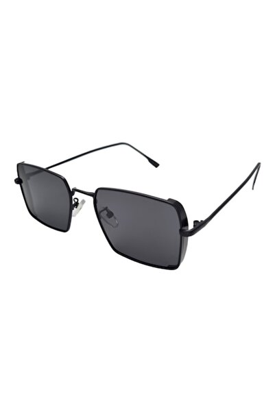 Tia Accesorii Polarized Sunglasses, unisex, rectangular, P1553C1, black