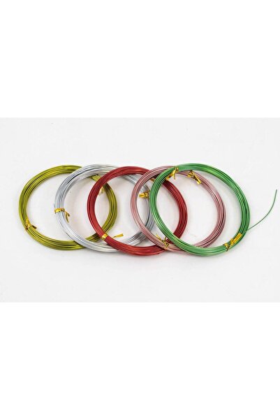 OEM Flower Wire 1mm/10m (Top Bottom Set of 3) Silver