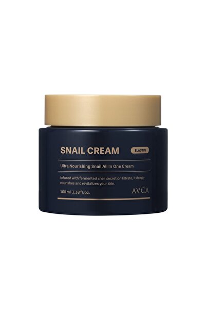 AVCA Yoğun Besleyici Salyangoz Özlü Bakım Kremi 100 ml - Ultra Nourishing Sna...