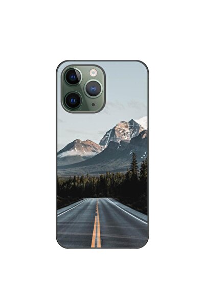 OEM Husa compatibila cu Apple iPhone 11 Pro Silicon Gel Tpu Model Mountain Road