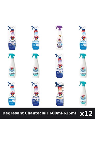 Chanteclair Set 12 Degresant Universal 600ml-625ml - Anti-Miros, Extra Parfum...