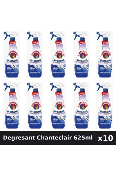 Chanteclair Set 10 Degresant Universal 625ml - Extra Parfumat, Anticalcar, Cu...