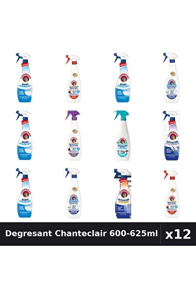 Chanteclair Set 12 Degresant Universal 600-625ml - 7 Arome, Anticalcar, Marsilia