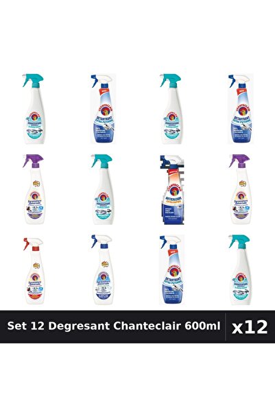 Chanteclair Set 12 Degresant Universal 600ml - Anti-Miros, Bicarbonat, Extra ...