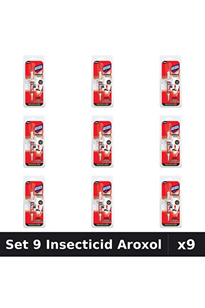 Aroxol Set 9 Produse Anti-Insecte - Pastile/Spirale Anti-Insecte