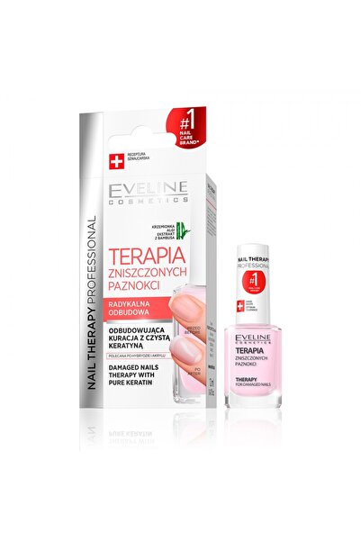 Eveline Tratament pentru reconstrucția unghiilor, 12 ml, Nail Therapy