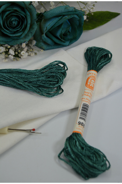 Enstitü İplik Hand Embroidery Silk, Laundry Silk, Rayon, Shiny Silk Texture, ...
