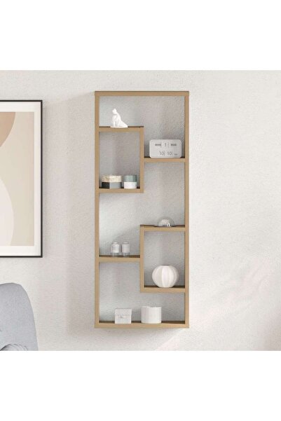 vidaxl Ράφι Τοίχου Χειροποίητο Δρυς 36 x 16 x 90 εκ. από Τεχνητό Ξύλο
