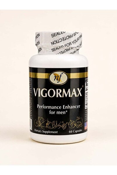 Natural Fervor Vigormax Herbal Men's Supplement 60 Capsules | Maca & L-Arginine