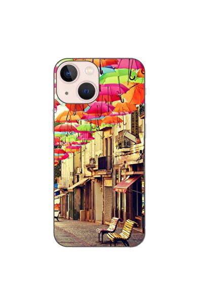OEM Θήκη συμβατή με Apple iPhone 13 Mini, από σιλικόνη gel TPU, με σχέδιο πολ...