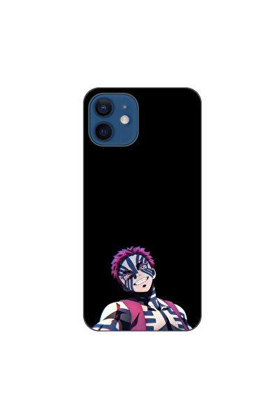 OEM Husa compatibila cu Apple iPhone 12 Silicon Gel Tpu Model Demon Slayer Akaza