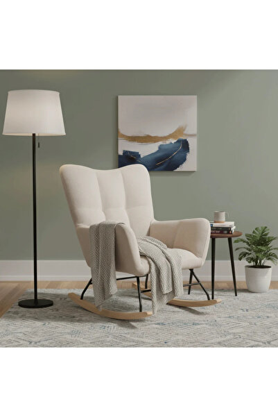 Icon Modern Design Upholstered Luxury Rocking Chair