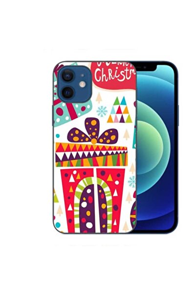 OEM Husa compatibila cu Apple iPhone 12 Silicon Gel Tpu Model Craciun Christm...