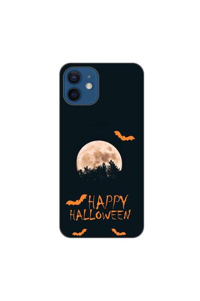 OEM Case compatible with Apple iPhone 12 Silicone Gel Tpu Pattern Happy Hallo...