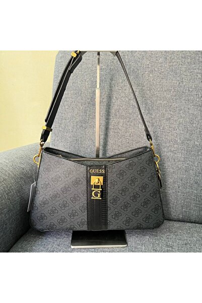 Guess Luxe GS One-Shoulder Bag with Underarm Print, Large G Logo, 30 x 18.5 x...