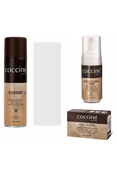Coccine Set curatare si ingrijire pantofi Coccine, Transparent, 3 bucati