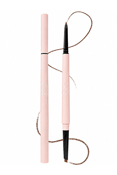 Kara Beauty قلم حواجب مزدوج الطرف - بني متوسط - بروفيكتور