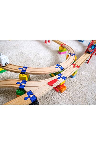 September3D Lego & Ahşap Tren Yolu aparatı