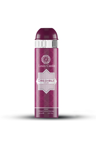 Louis Cardin Credible Oud, Spray de corp, 200 ml