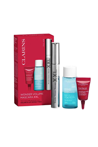 Clarins Set Clarins: Instant Eye, Loțiune demachiantă, 30 ml + Wonder Volume,...