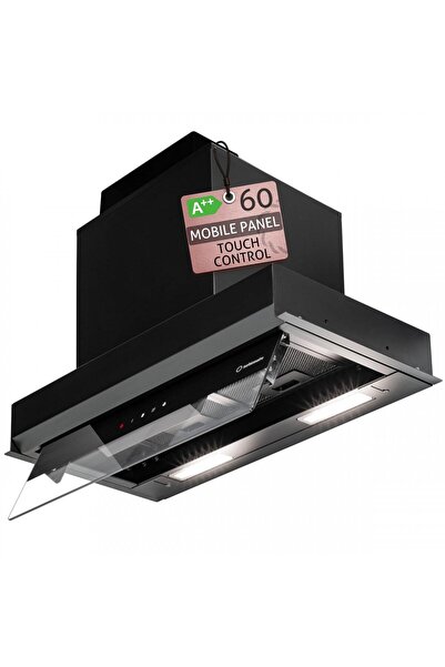 Turbionaire Enia 60 TEN60BB built-in hood, 60 cm, Brushless motor 800 m³/h, c...