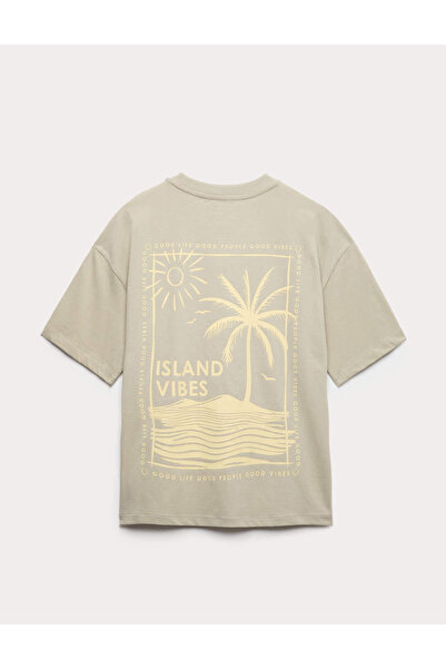 Marks & Spencer Pamuklu Desenli T-shirt
