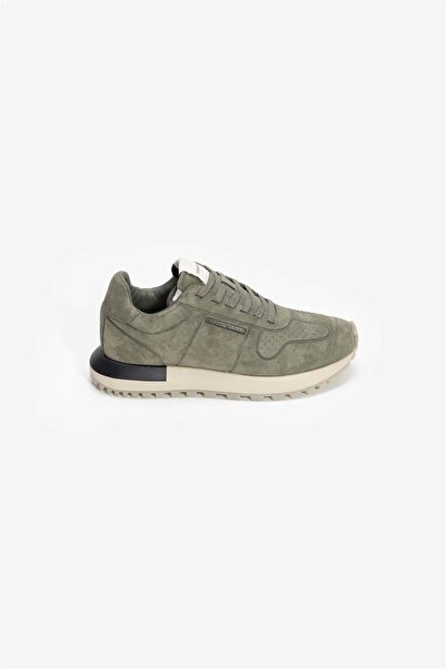 Emporio Armani Erkek Sneaker Zeytin Yeşili