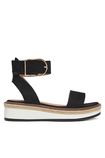 DeeZee Espadrile de damă WS091-01 Negru