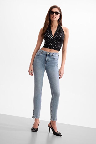 Guess Women's Denim Pants Blue