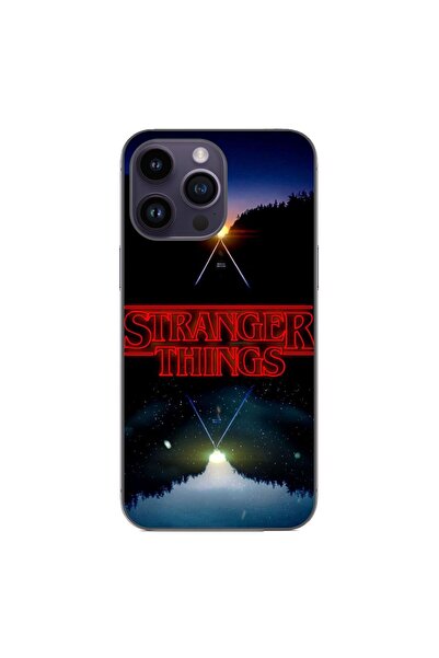 OEM Husa compatibila cu Apple iPhone 14 Pro Max Silicon Gel Tpu Model Strange...
