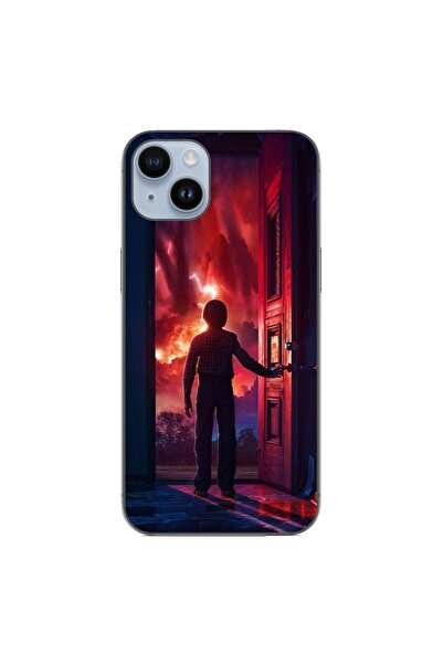 OEM Husa compatibila cu Apple iPhone 14 Plus Silicon Gel Tpu Model Stranger T...